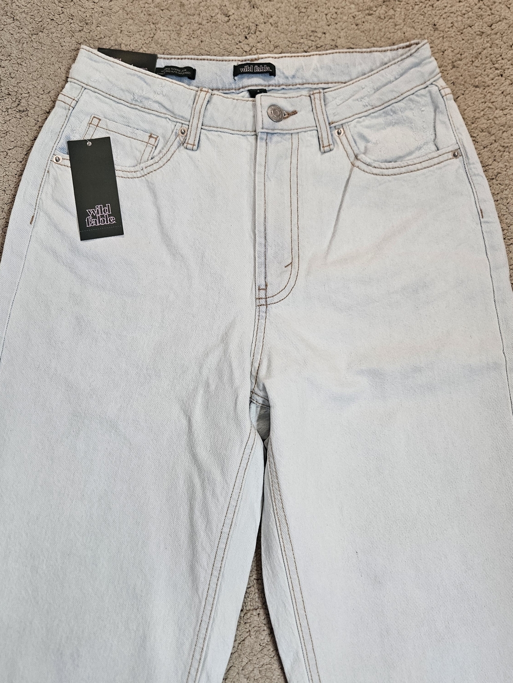 Wild Fable High-Rise Tapered Jeans – Women’s Size 2 / 28” Inseam - Picture 4 of 11